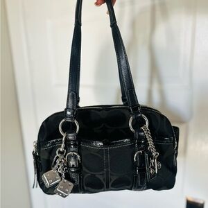 SOLD Coach Bonnie Double Zip Tote